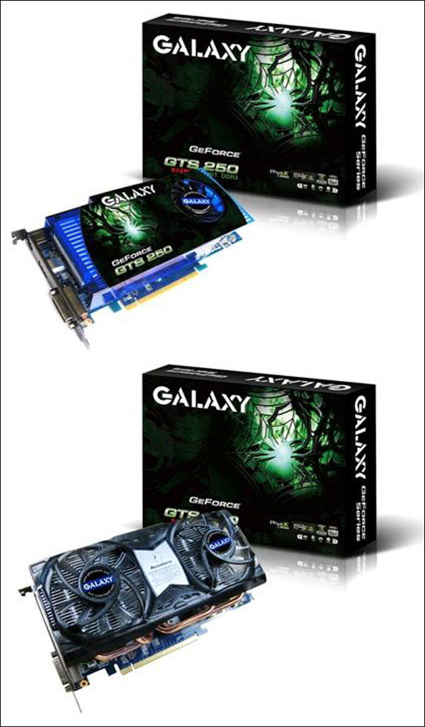 Galaxy GeForce GTS 250