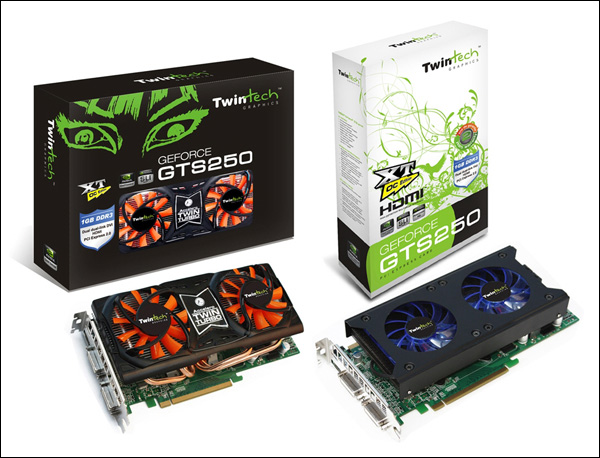 TwinTech GeForce GTS 250