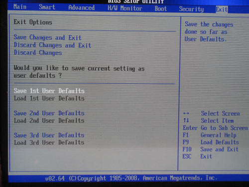 ASRock X58 SuperComputer BIOS profile