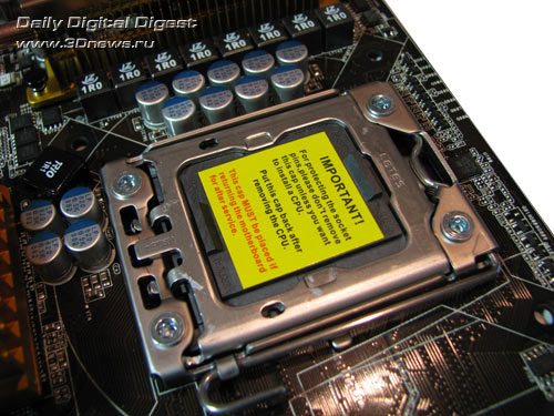 ASRock X58 SuperComputer сокет