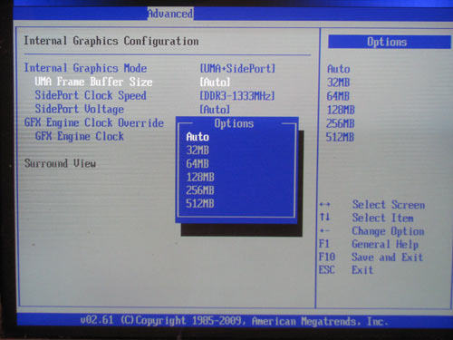ASUS M4A78T-E GPU MemSize