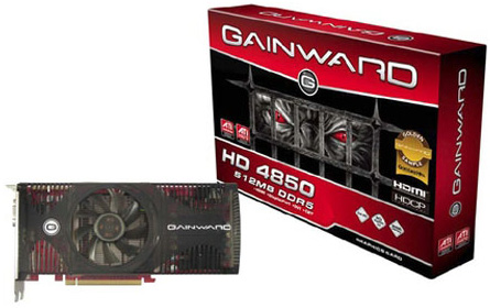 Gainward Radeon HD 4850 GS GLH 512MB GDDR5