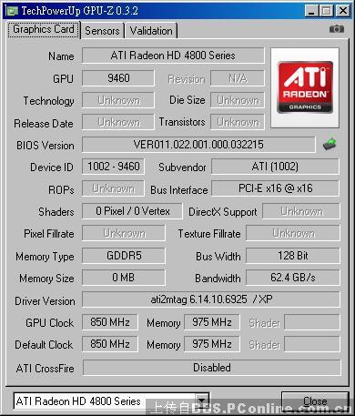 AMD Radeon HD 4890 GPU-Z