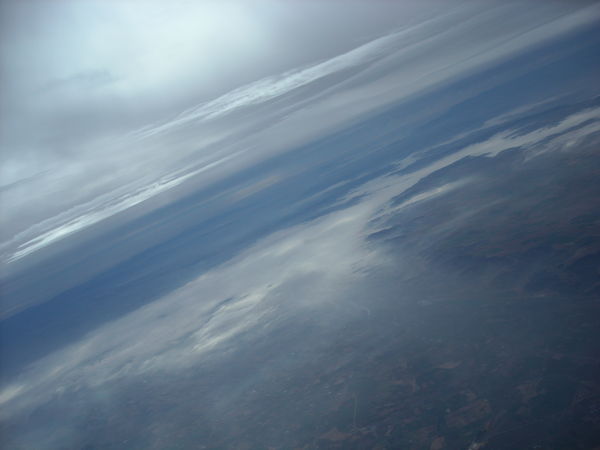 Земная поверхность из космоса