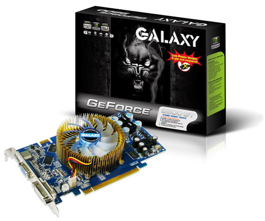 Galaxy GeForce 9800 GT Low Power