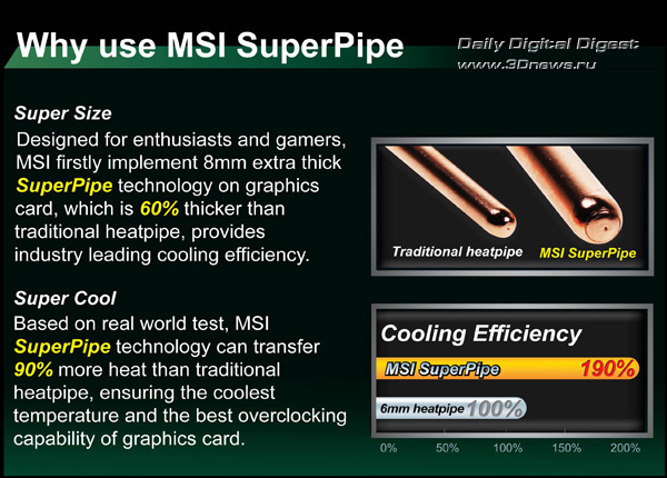 MSI SuperPipe Technology