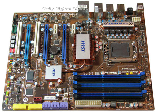 MSI X58 Pro плата