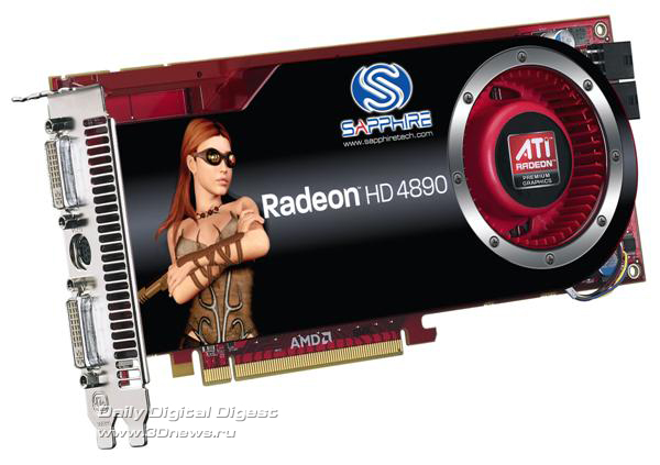 Sapphire Radeon HD 4890 1GB GDDR5