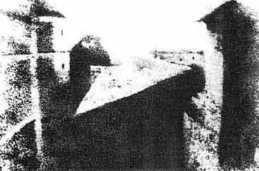 Eдинственный сохранившийся снимок Ньепса