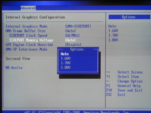 ASUS M3A78-T vSidePort
