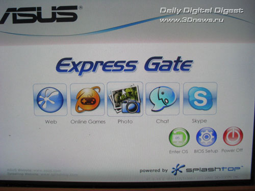 ASUS M3A78-T Express Gate Lite