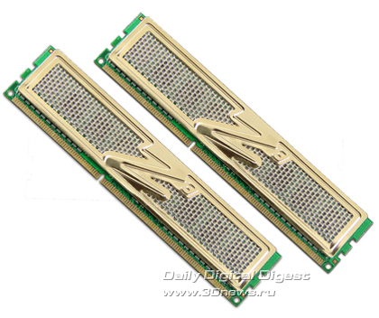 OCZ DDR3 PC3-12800 Gold AMD Edition 4GB Memory Kit