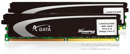 A-DATA XPG Gaming Series DDR2-1066 Memory Kit
