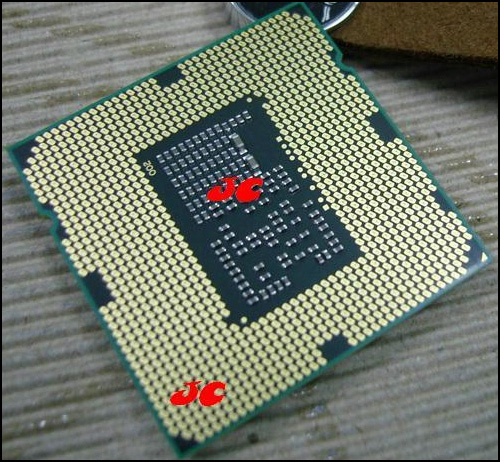 Intel 32nm Clarkdale CPU Sample