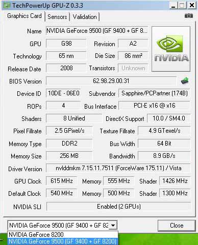 GeForce 9300 GE