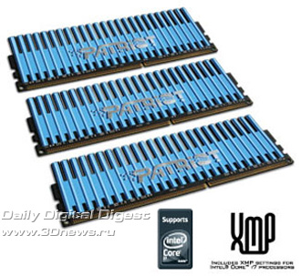 Patriot Viper Series DDR3-2000 6GB Triple Channel Kit