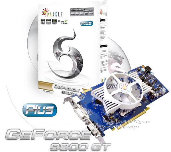 SPARKLE GeForce 9800 GT Plus