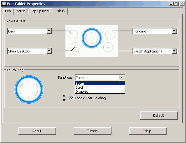 Touch Ring - Wacom Bamboo Fun