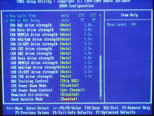 Gigabyte MA790FXT-UD5P настройки памяти 2