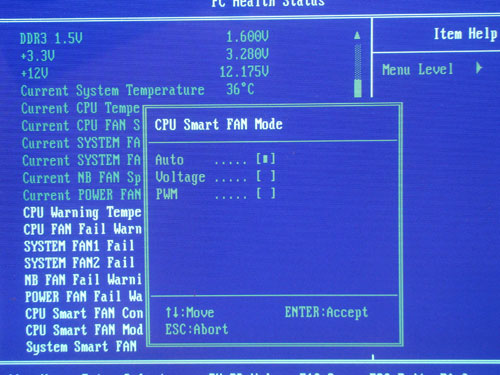 Gigabyte MA790FXT-UD5P Smart Fan