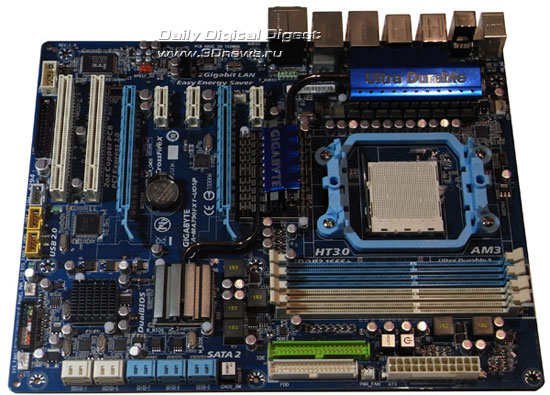 Gigabyte MA790FXT-UD5P плата