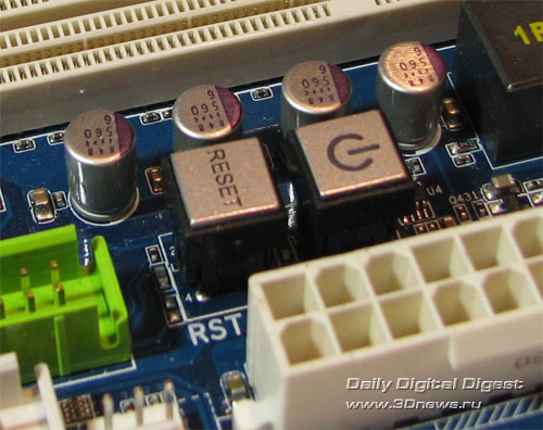Gigabyte MA790FXT-UD5P кнопки