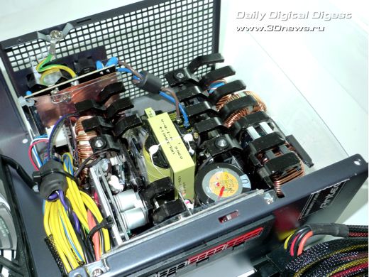 Конструкция Antec Truepower TP-750 Blue