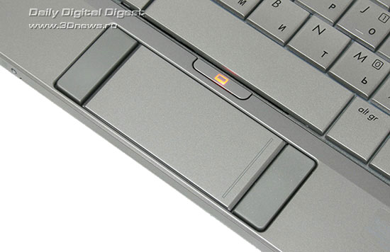 HP mini 2140. Сенсорная панель