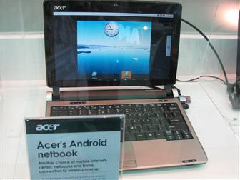 нетбук Acer c Andriod