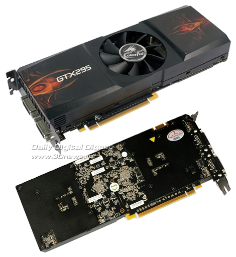 Colorful Single-PCB GeForce GTX 295