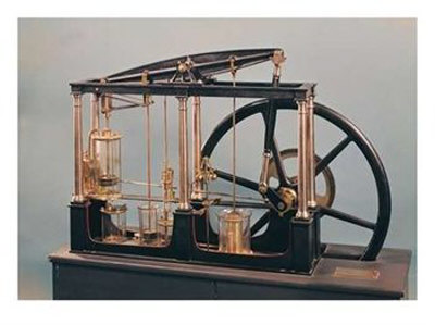 Модель паровой машины Уатта