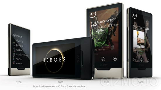 Zune HD – новое творение Microsoft с WM 7 Zune HD – новое творение Microsoft с WM 7