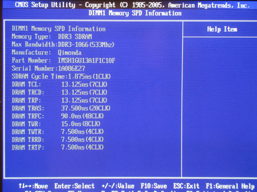 MSI 790FX-GD70 Memory-Z 1