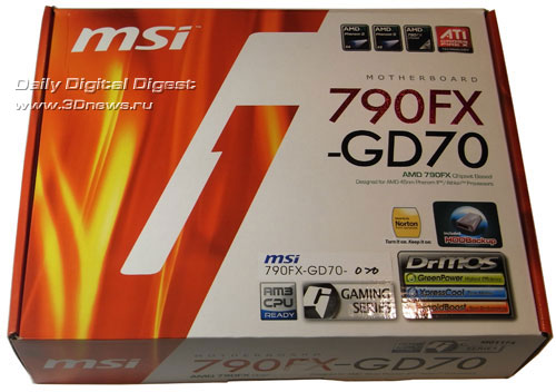 MSI X58 Pro упаковка