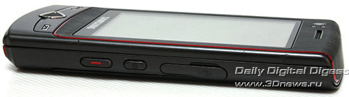Samsung S8300 ULTRA TOUCH . Вид слева