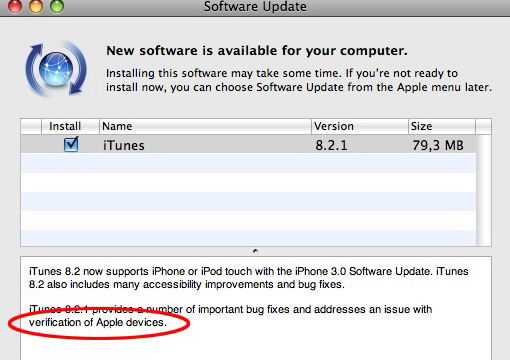 iTunes 8.2.1
