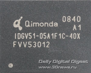 Фотография памяти Qimonda GDDR-5 IDGV51-05A1F1C-40X