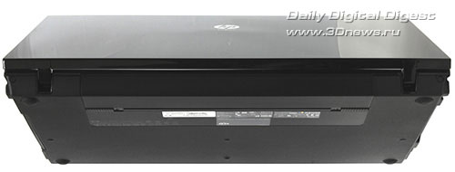 HP ProBook 4710s. Вид сзади