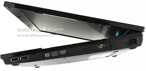 HP ProBook 4710s. Вид справа