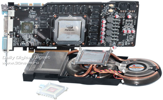 Видеокарта ASUS ENGTX260 Matrix без кулера.