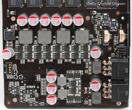 Подсистема питания видеокарты ASUS ENGTX260 Matrix