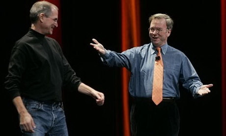 Eric Schmidt Steve Jobs