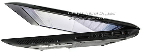 MSI X-Slim X610. Вид справа