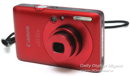 Canon IXUS 100IS. Вид общий