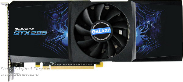 Galaxy GeForce GTX 295 Overclocking Edition