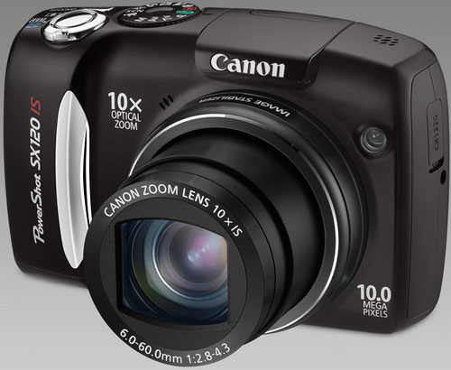 Canon PowerShot SX120 IS:    10- 