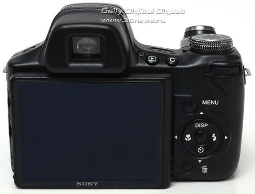Sony CyberShot HX1. Вид сзади