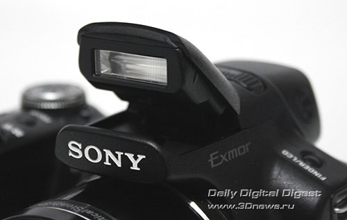 Sony CyberShot HX1. Вспышка