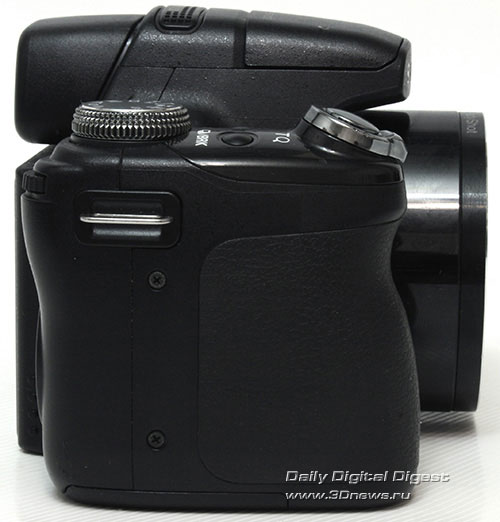 Sony CyberShot HX1. Вид справа