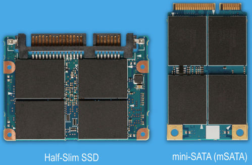Half-Slim Serial ATA-2 и Mini Serial ATA-2